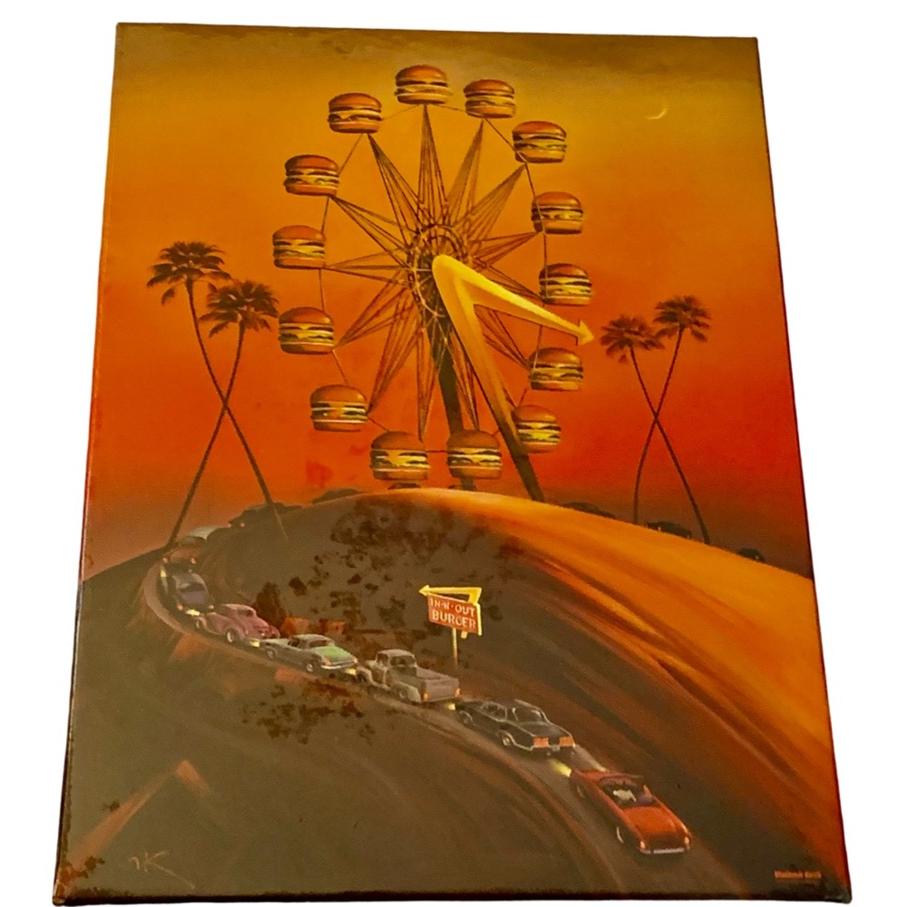 In-N-Out Burgers 1000 Piece Jigsaw Puzzle NIB